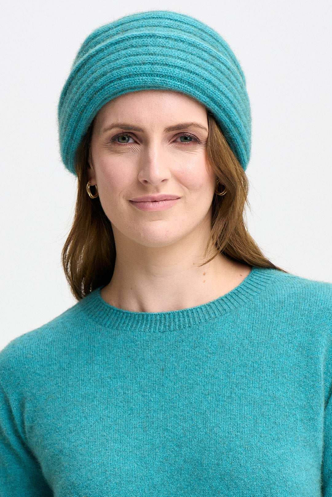 Womens Merinomink Felted Hat Glacier 008009