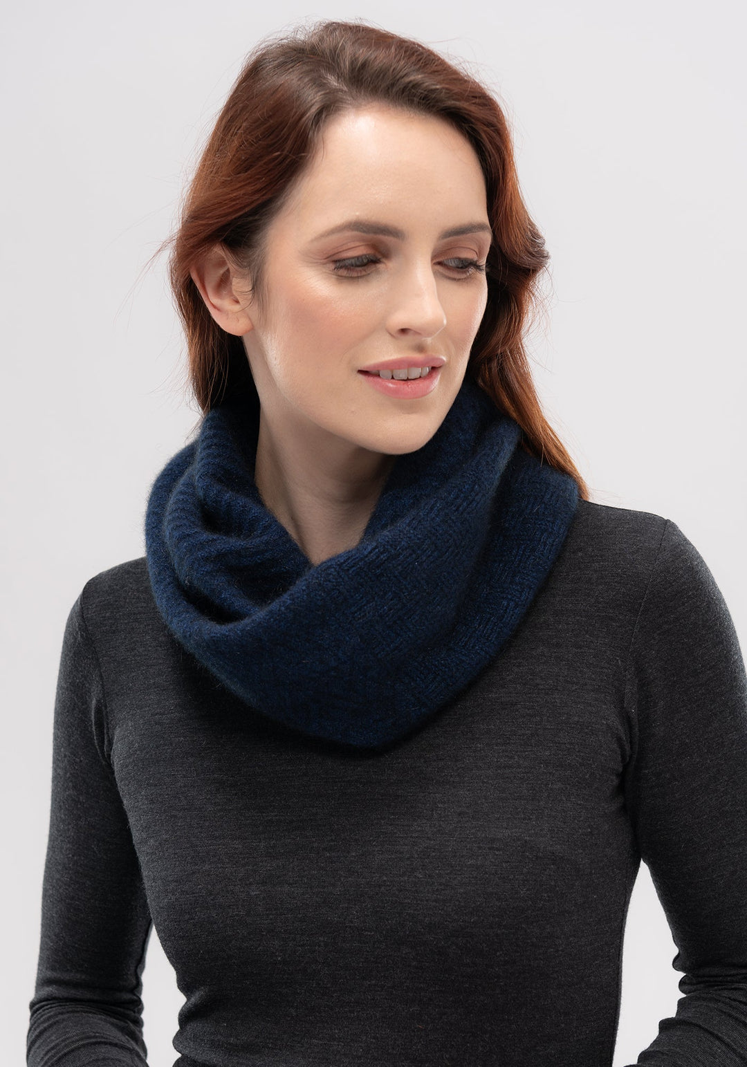 Womens Texture Loop Scarf  Zephyr 0319