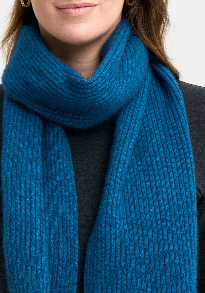 Unisex Ribbed Scarf Agean  0578
