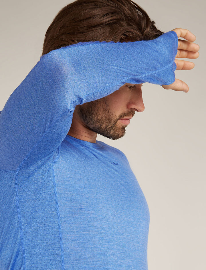 Mens 125 Zoneknit LS Crewe Thermal Baja/Brilliant 0A56H3