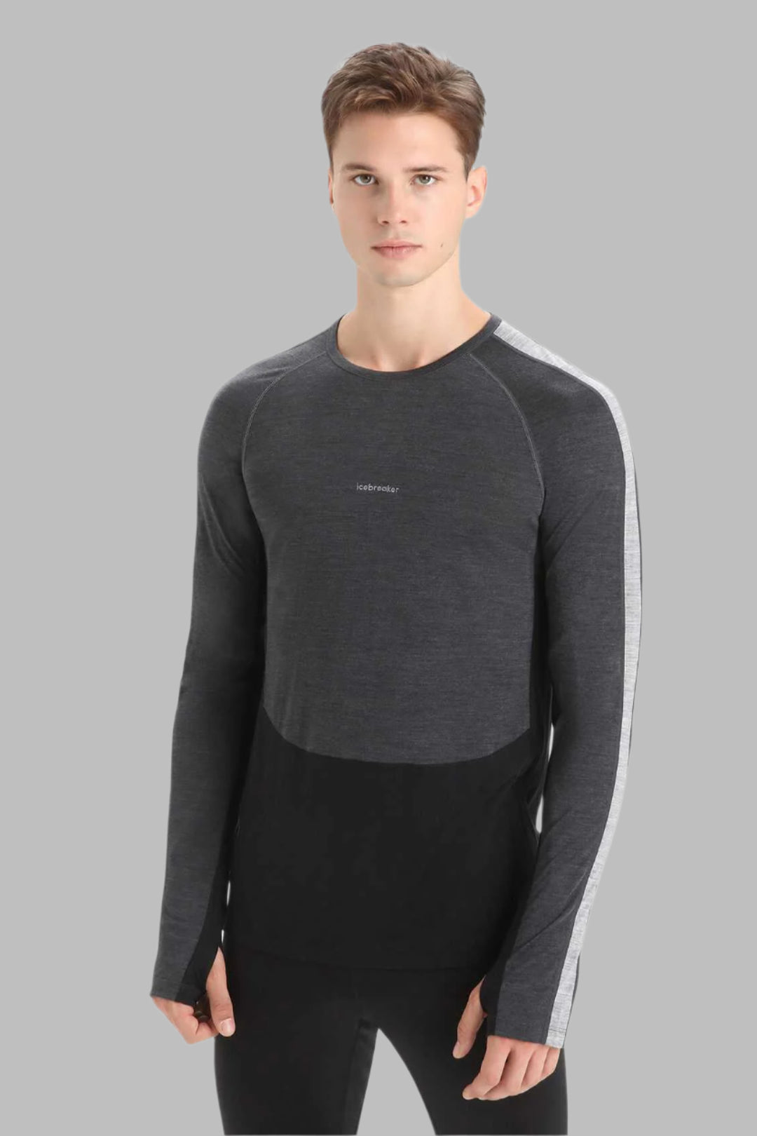 Mens 125 Zoneknit LS Crewe Thermal