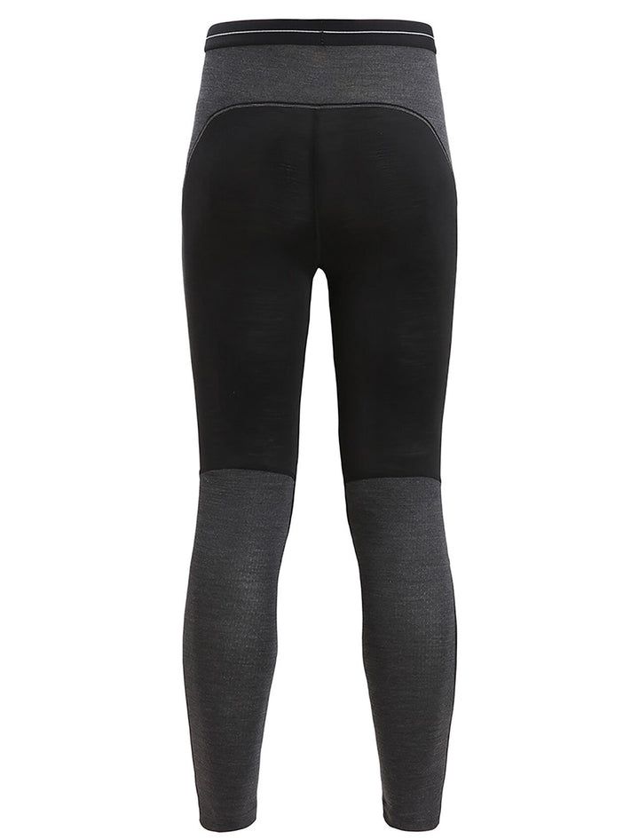 Womens 125 ZoneKnit™ Merino Blend Thermal Leggings Black/Jet Heather 0A56H6