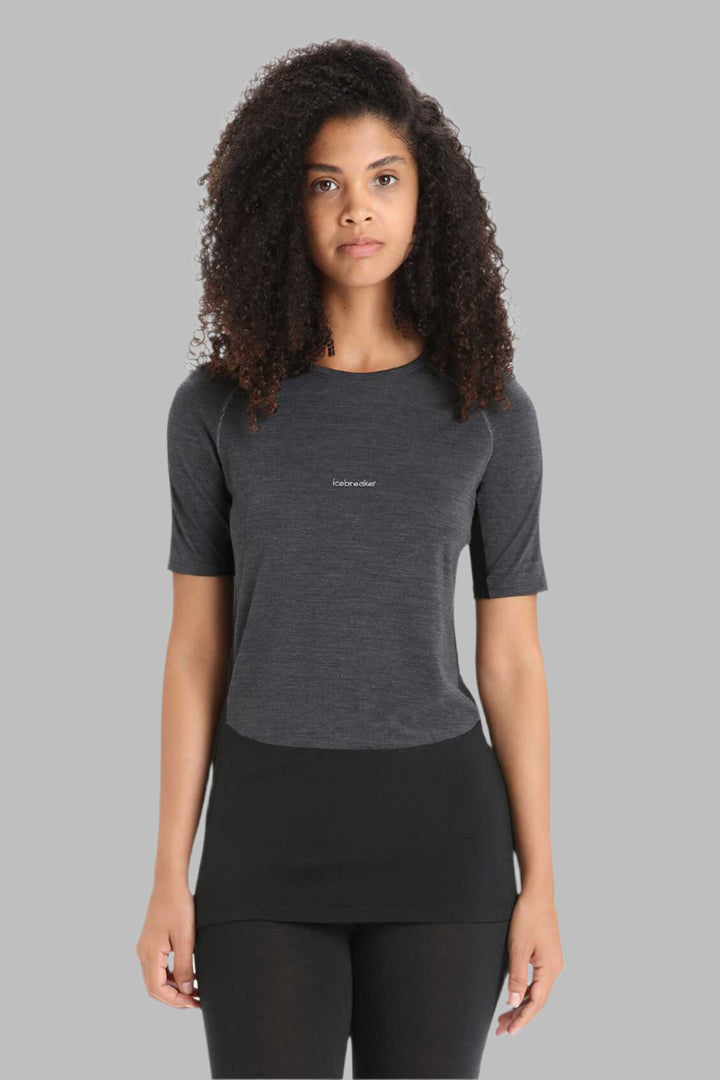 Womens 125 ZoneKnit™ Merino SS Crewe Thermal Top