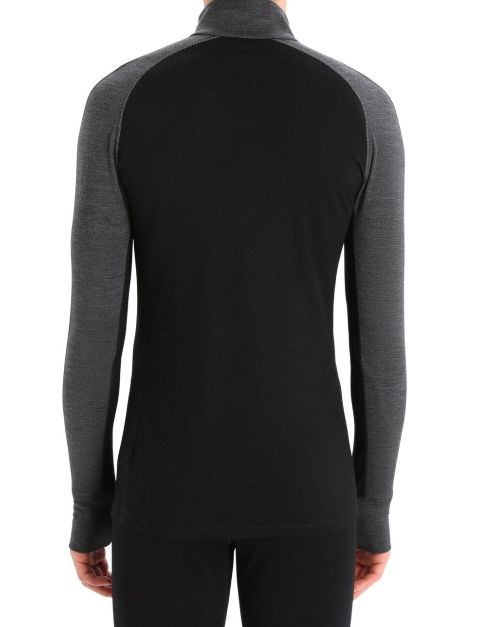 Mens 260 ZoneKnit™ Merino LS Half Zip Jet Heather 0A56HF