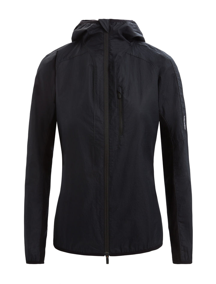 Womens Shell+™ Merino Cotton Windbreaker Black  0A56OC