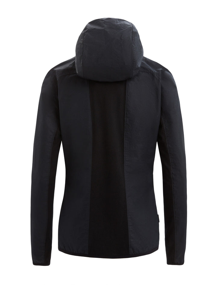 Womens Shell+™ Merino Cotton Windbreaker Black  0A56OC