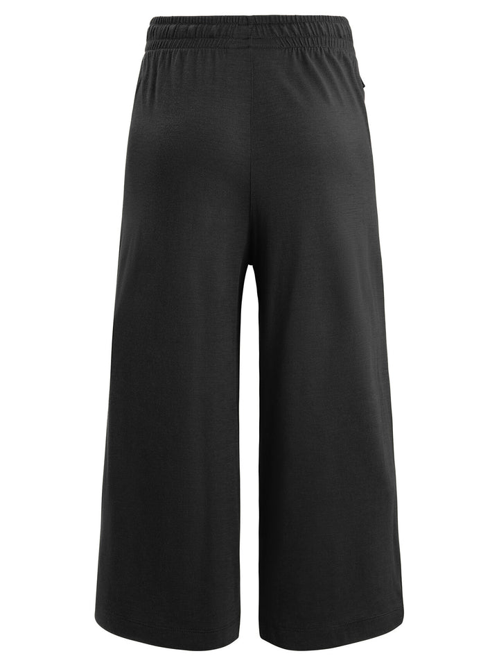 Womens Merino Granary Culottes Black 0A56OP