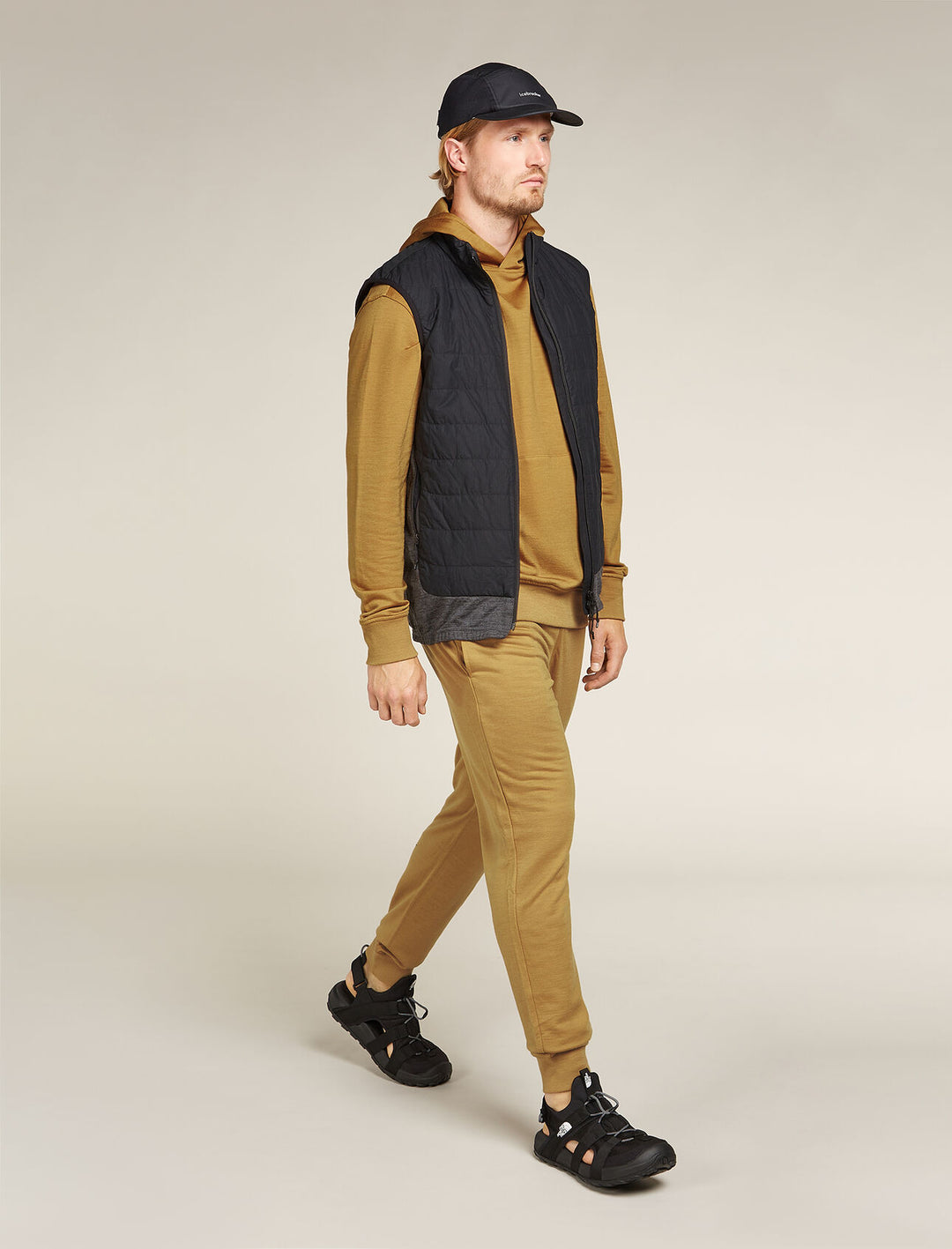 Mens Merino Shifter II Long Sleeve Hoodie Russet 0A56QY