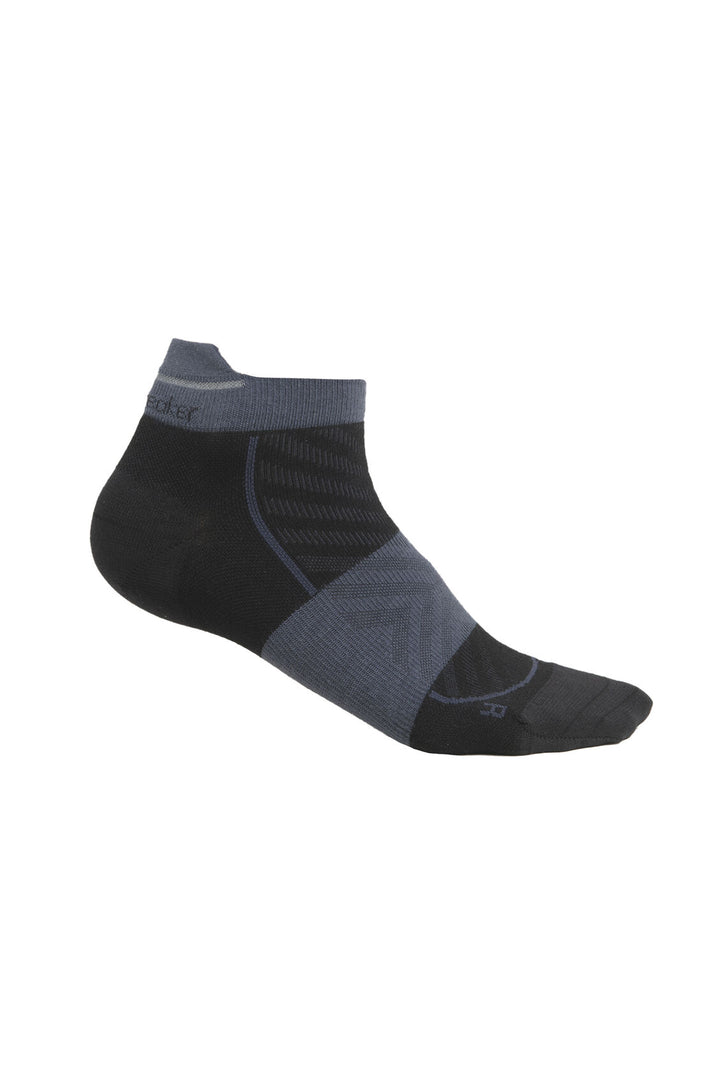 Womens  Merino Run+ Ultralight Micro Socks Black/Graphite 0A56VJ