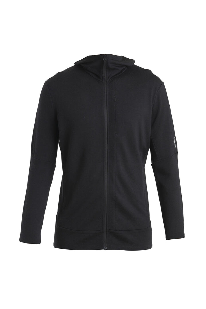 Mens Merino 260 Quantum IV LS Zip Hoodie Black  0A56W2