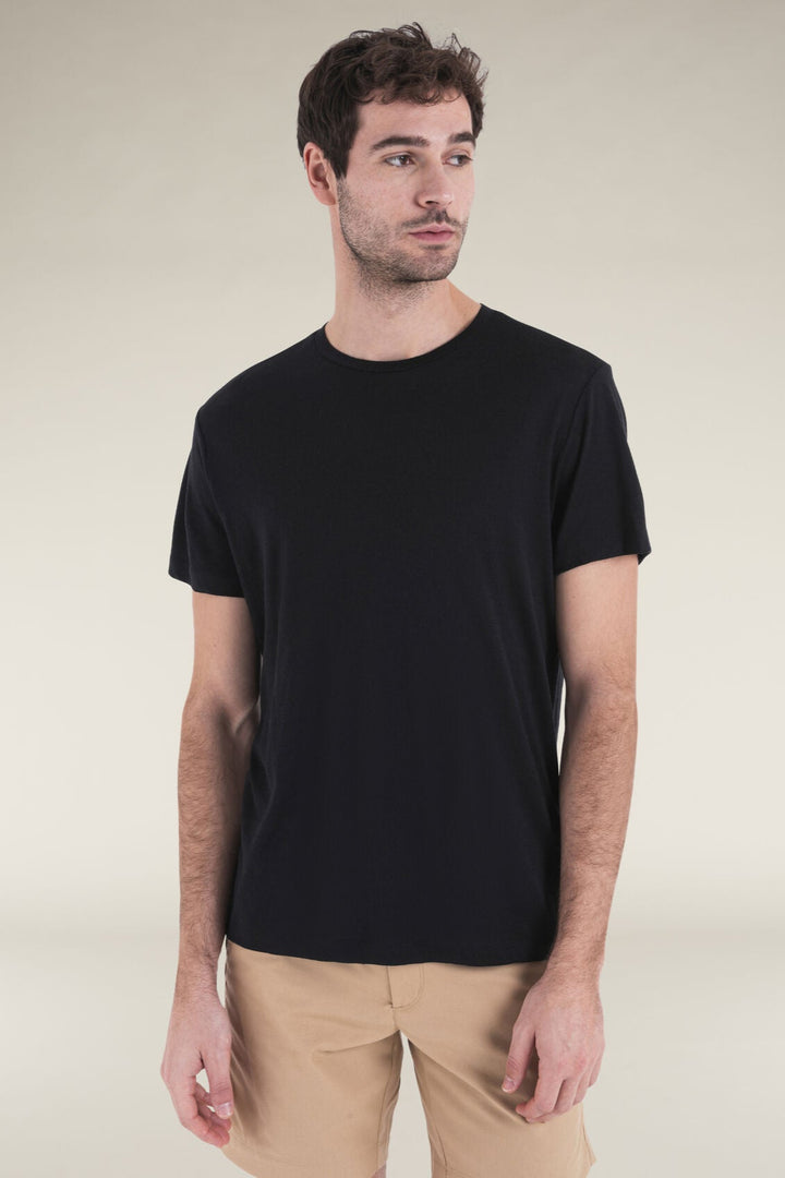 Mens Merino 150 Tech Lite SS T-Shirt Black  A56WL