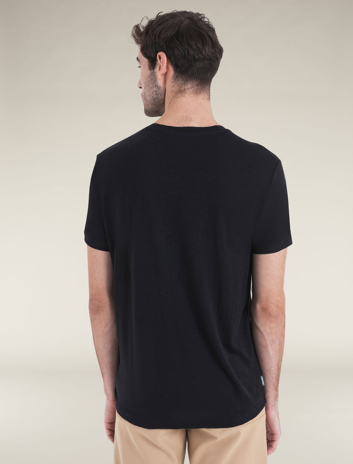 Mens Merino 150 Tech Lite SS T-Shirt Black  A56WL