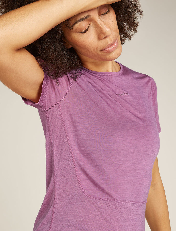 Womens Merino Blend 125 ZoneKnit™ Energy Wind SS T-Shirt Deco 0A56XW