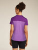 Womens Merino Blend 125 Cool-Lite™ Sphere Short Sleeve T-Shirt  Block Passion/Heather Passion 0A56XY