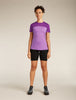 Womens Merino Blend 125 Cool-Lite™ Sphere Short Sleeve T-Shirt  Block Passion/Heather Passion 0A56XY
