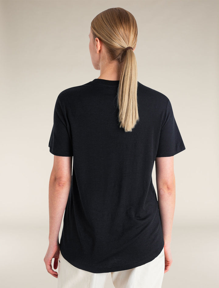 Womens Merino 150 Tech Lite SS Relaxed T-Shirt Black 0A56XZ