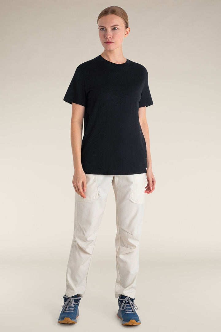 Womens Merino 150 Tech Lite SS Relaxed T-Shirt Black 0A56XZ