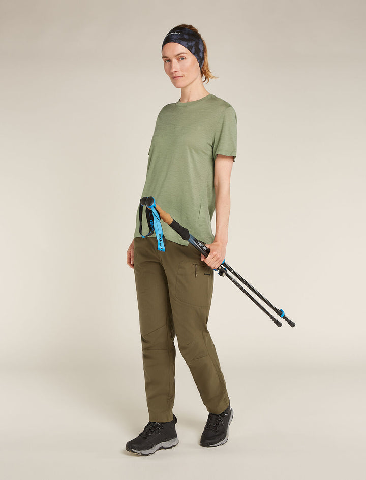 Womens Merino 150 Tech Lite SS Relaxed T-Shirt Lichen 0A56XZ