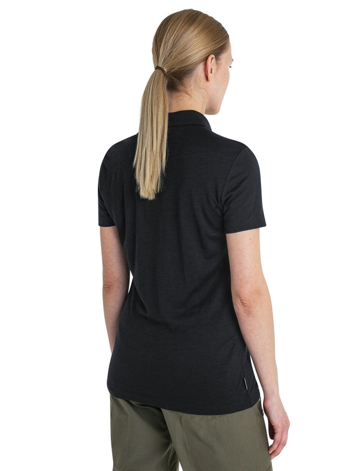 Womens Merino 150 Tech Lite III Polo Black 0A56Y7