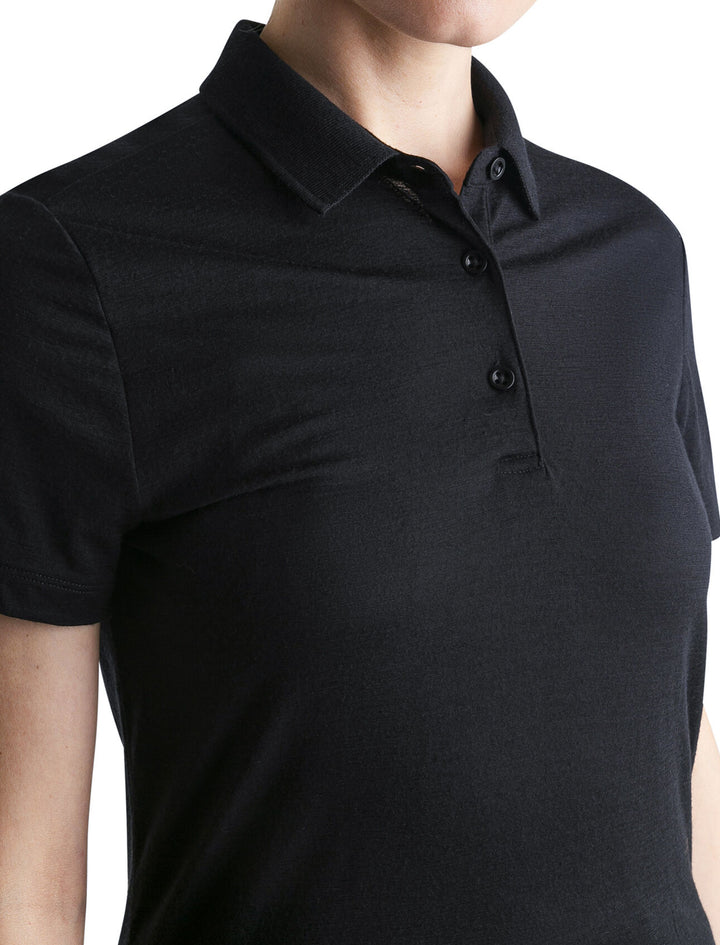 Womens Merino 150 Tech Lite III Polo Black 0A56Y7