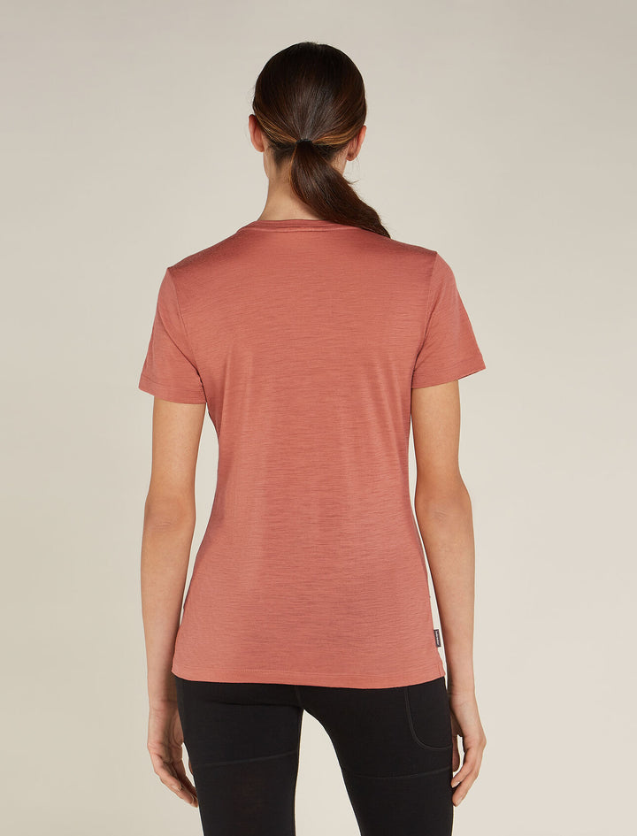 Womens Merino 150 Tech Lite SS T-Shirt Camping Circle Cedar 0A56YD