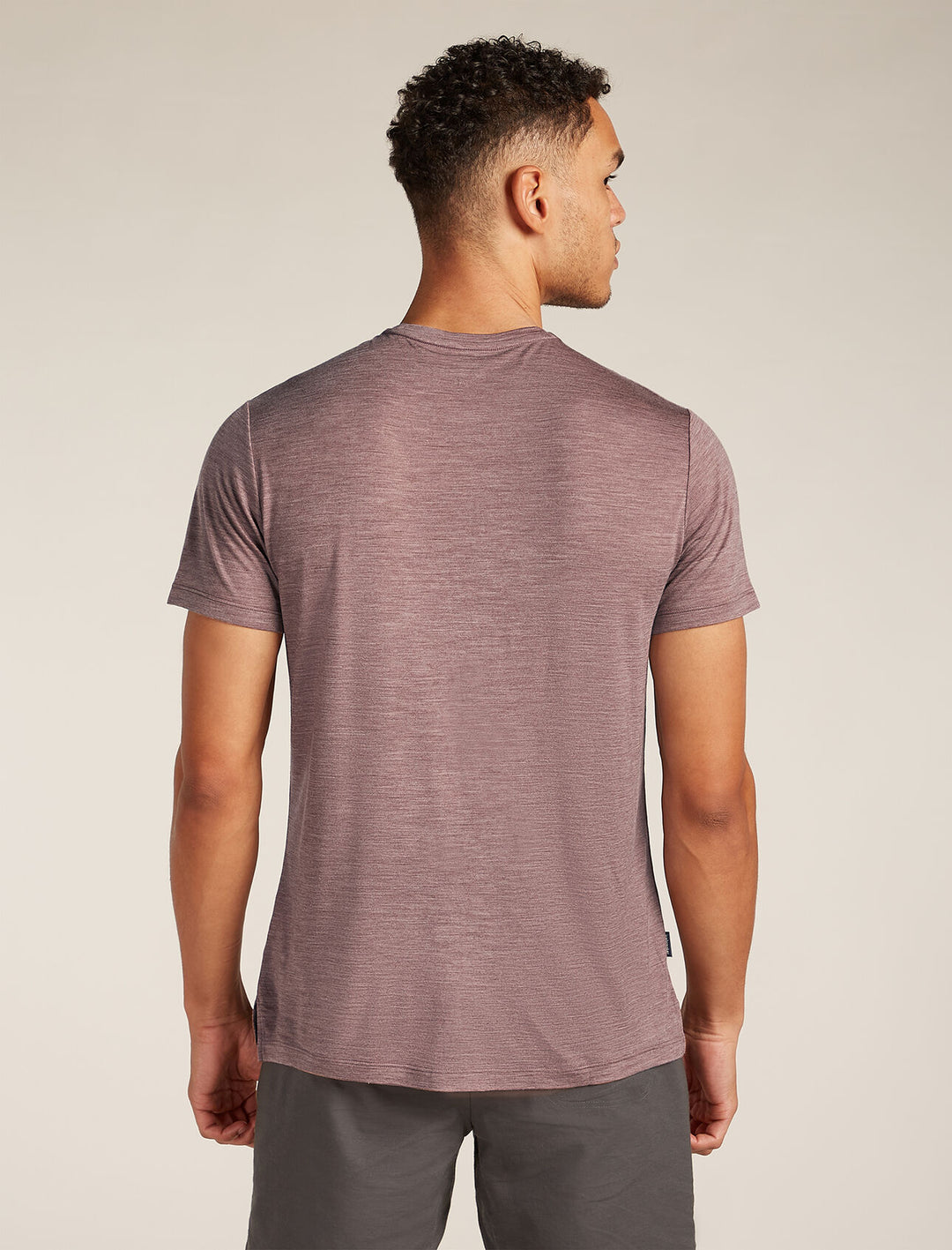 Mens Merino Blend 125 Cool-Lite™ Sphere S S T-Shirt Carob Heather 0A56ZM