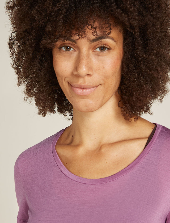 Womens Merino Blend 125 Cool-Lite™ Sphere lll S S  Scoop  T-Shirt Deco 0A56ZP