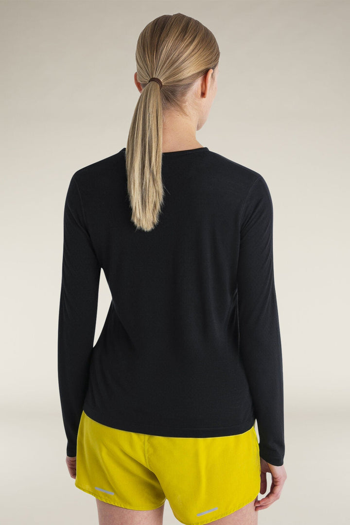 Womens Merino Blend 125 ZoneKnit™ Energy Wind LS T-Shirt Black 0A56ZT