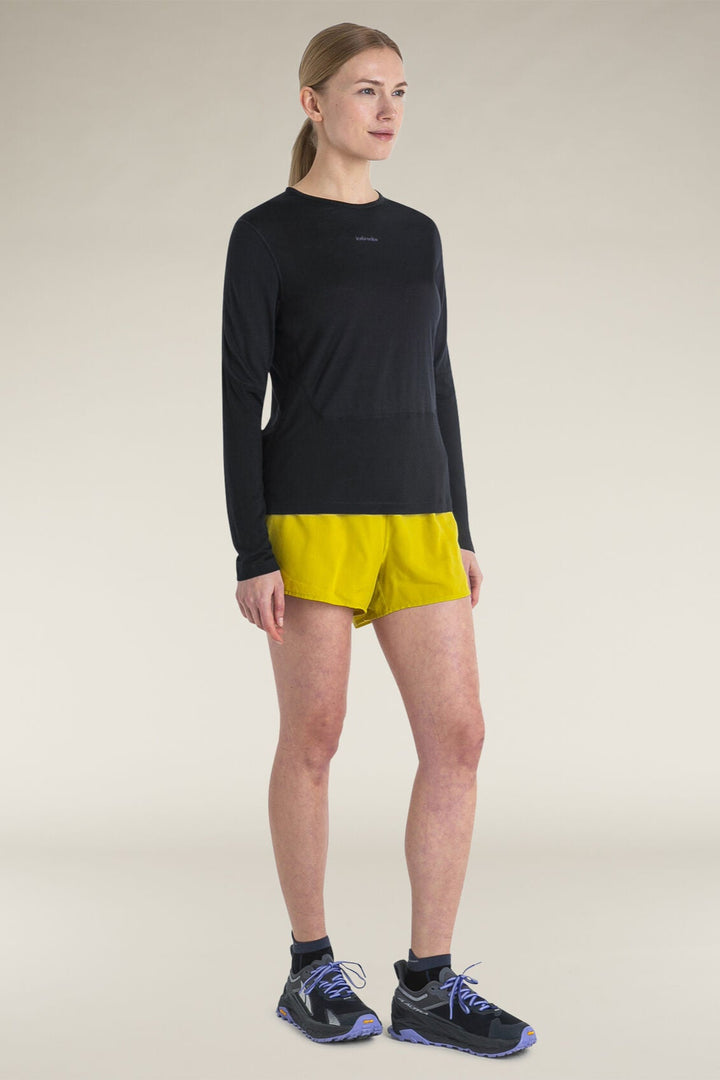 Womens Merino Blend 125 ZoneKnit™ Energy Wind LS T-Shirt Black 0A56ZT