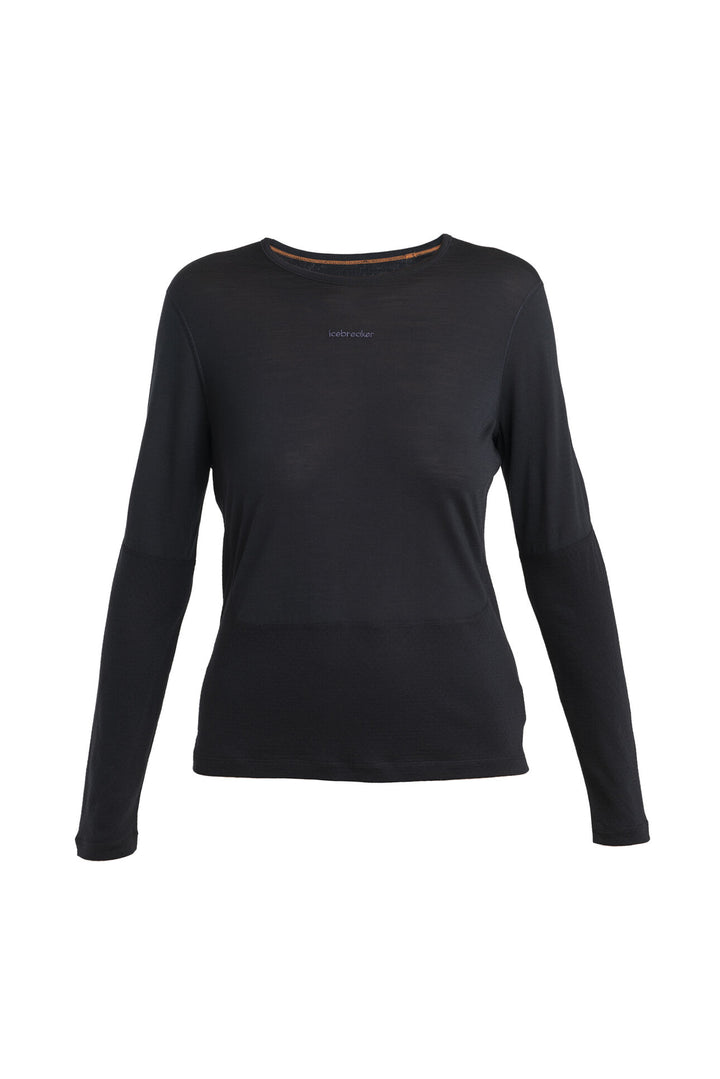 Womens Merino Blend 125 ZoneKnit™ Energy Wind LS T-Shirt Black 0A56ZT