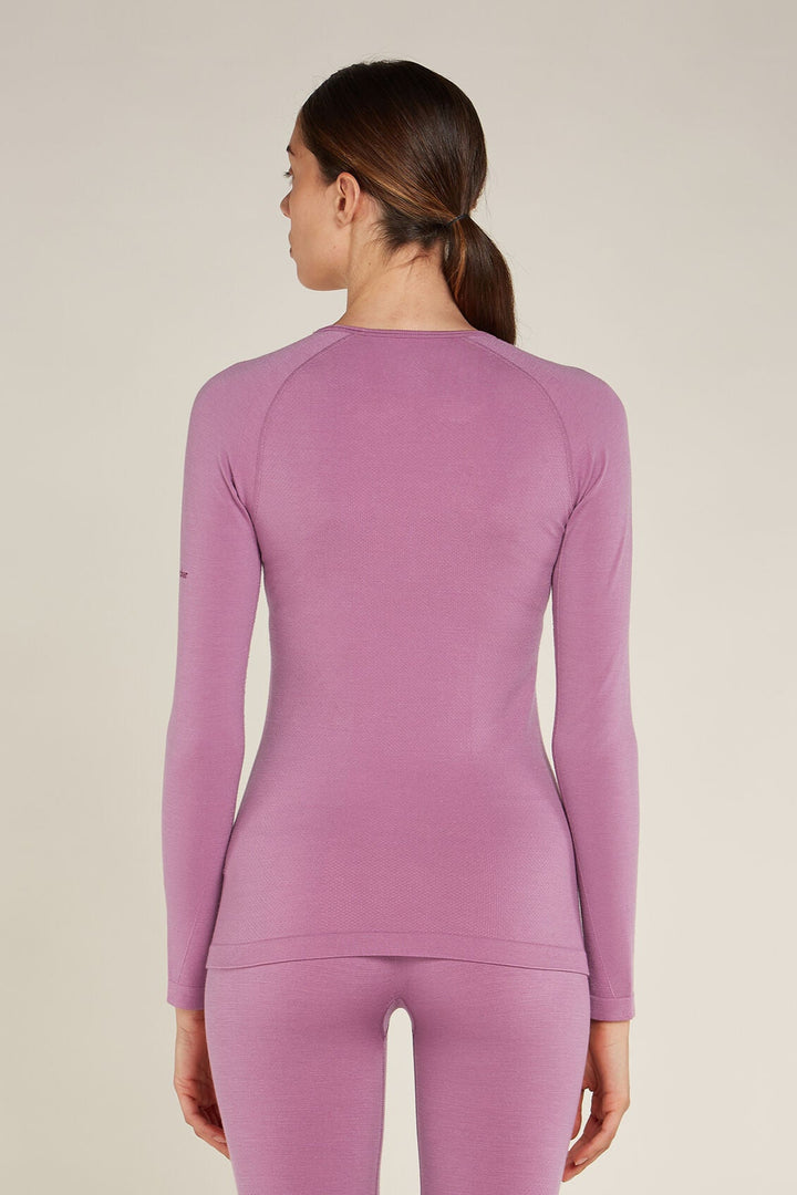 Womens Merino Blend 260 ZoneKnit™ Seamless LS Crewe Thermal Deco 0A571G