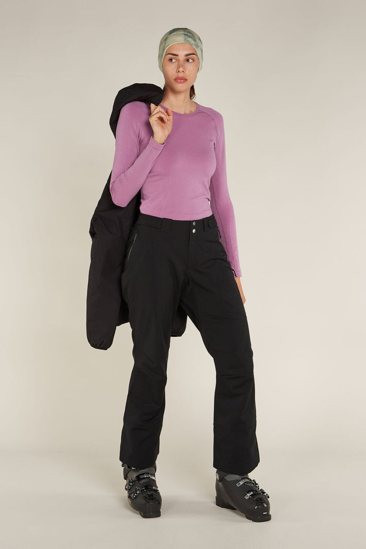Womens Merino Blend 260 ZoneKnit™ Seamless LS Crewe Thermal Deco 0A571G