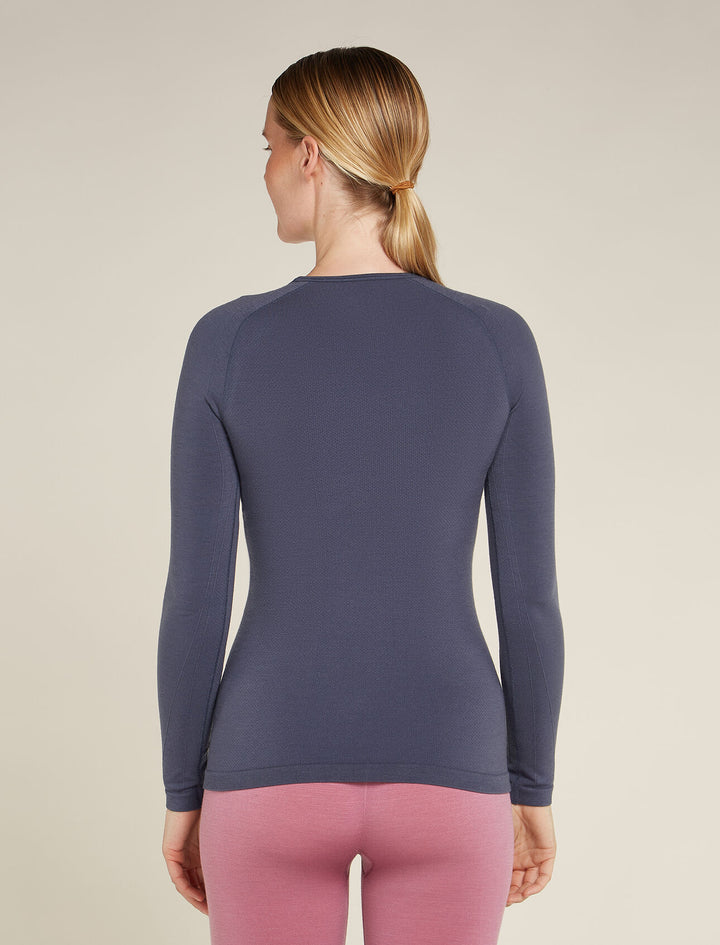 Womens Merino Blend 260 ZoneKnit™ Seamless LS Crewe Thermal  Graphite 0A571G