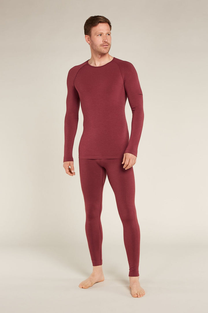 Mens Merino Blend 260 ZoneKnit™ Seamless LS Crewe Thermal Top Port 0A571H
