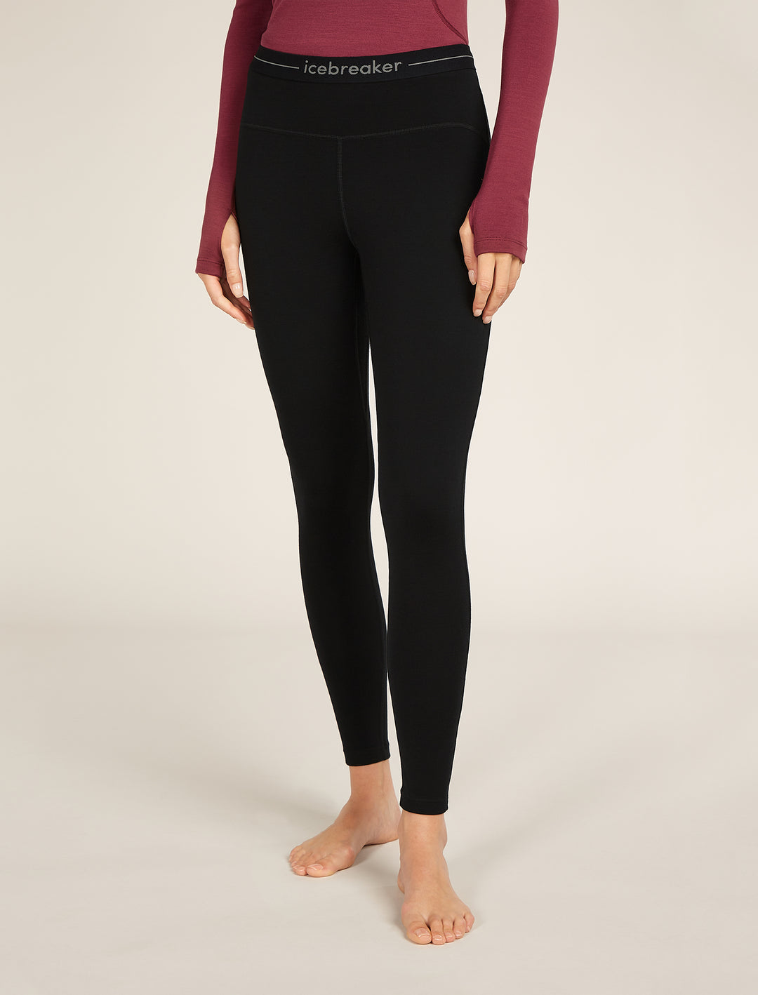 Womens 300 MerinoFine™ Polar Thermal Leggings Black 0A571Y