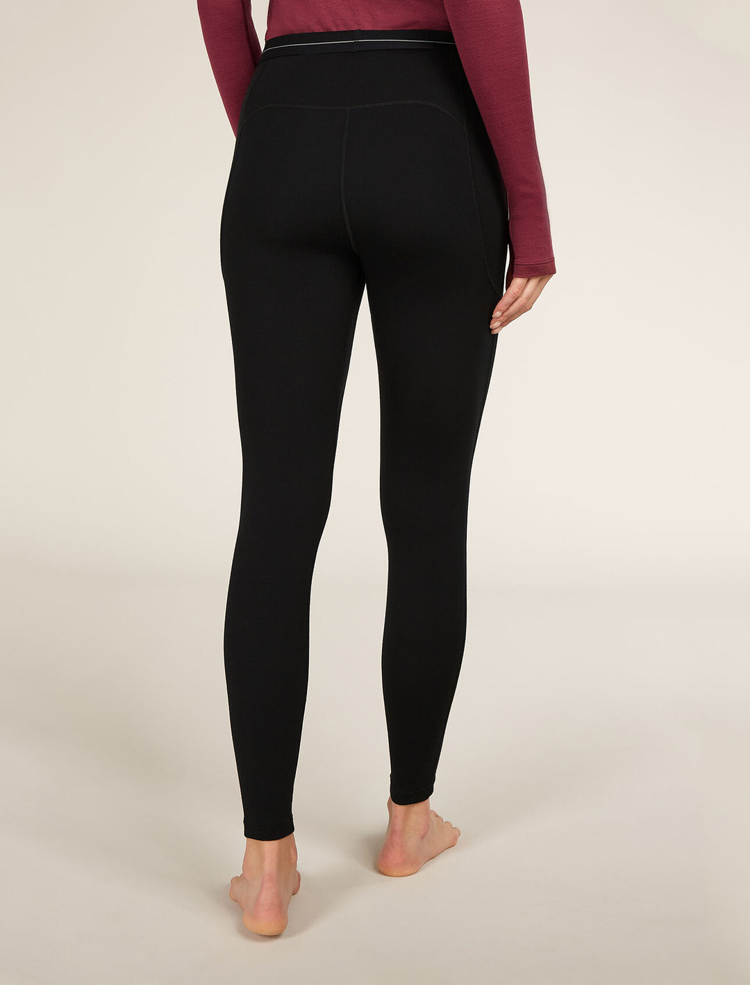 Womens 300 MerinoFine™ Polar Thermal Leggings Black 0A571Y