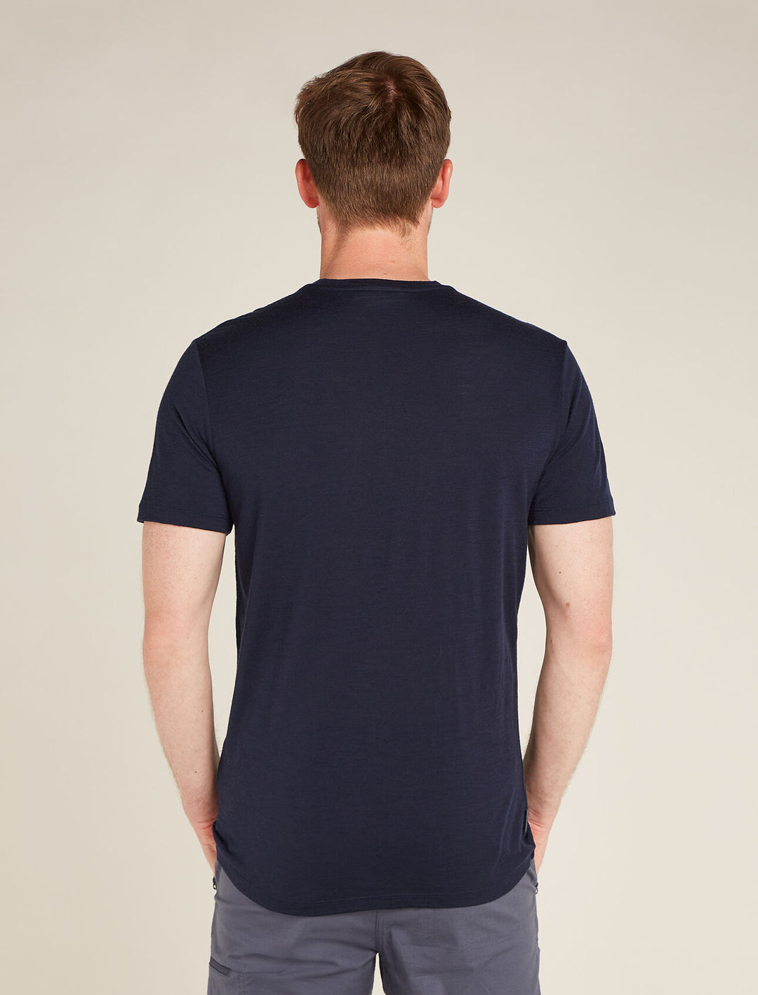 Mens Merino 150 Tech Lite Short Sleeve T-Shirt Van Life Midnight Navy 0A572G