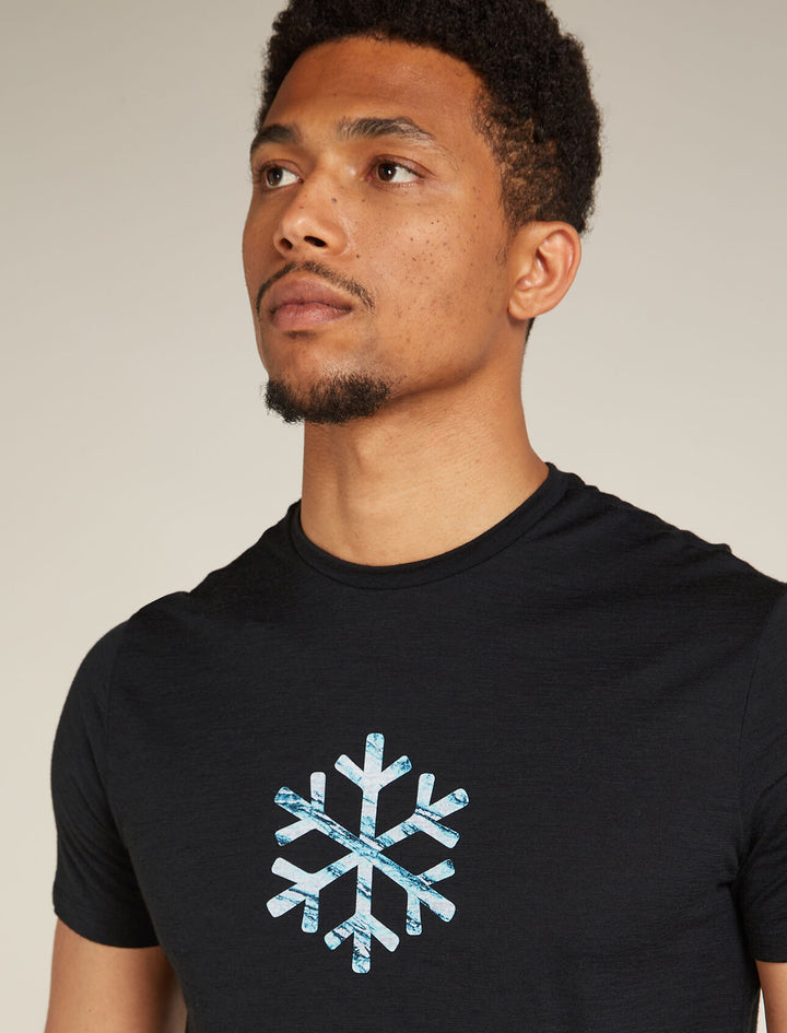 Mens Merino 150 Tech Lite SS T-Shirt POW Black 0A572N