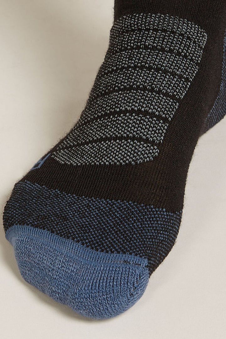 Womens Merino Ski+ Light Over The Calf Socks Black/Dawn/Graphite  0A573U