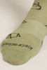 Mens Merino Lifestyle Ultralight Crew Socks Camp Essentials Lichen/Bittersweet 0A574E