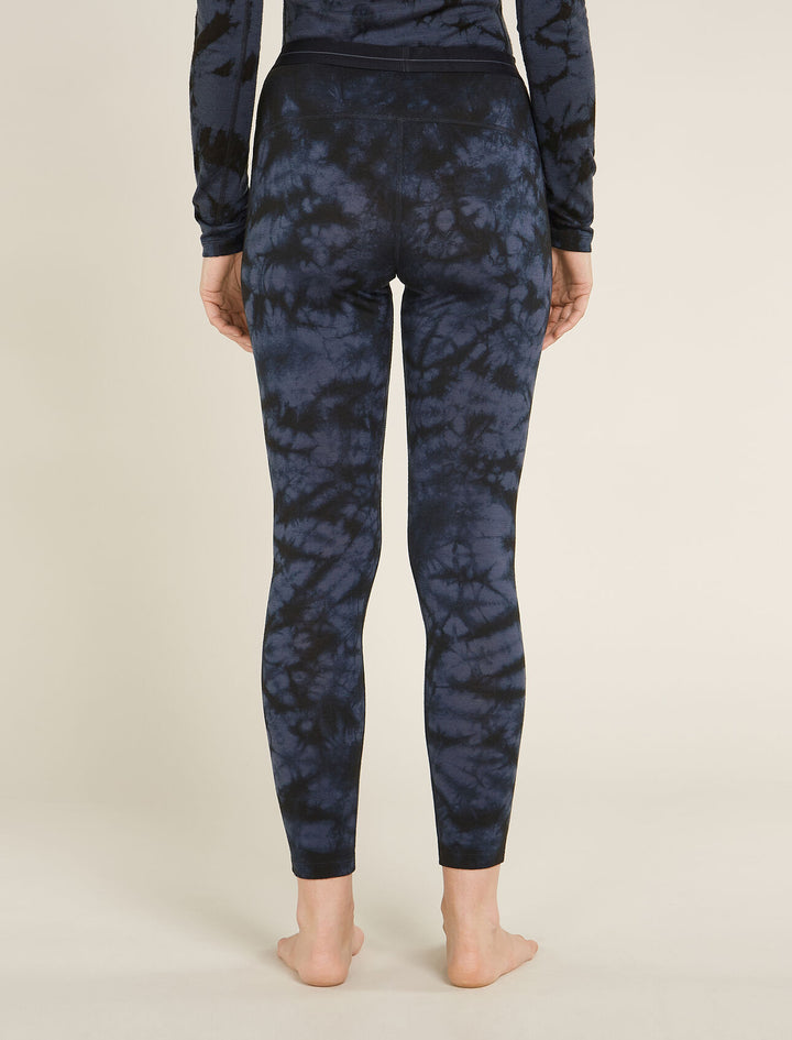 Womens Merino 200 Oasis Thermal Leggings Cloud Dye Graphite Black 0A574T