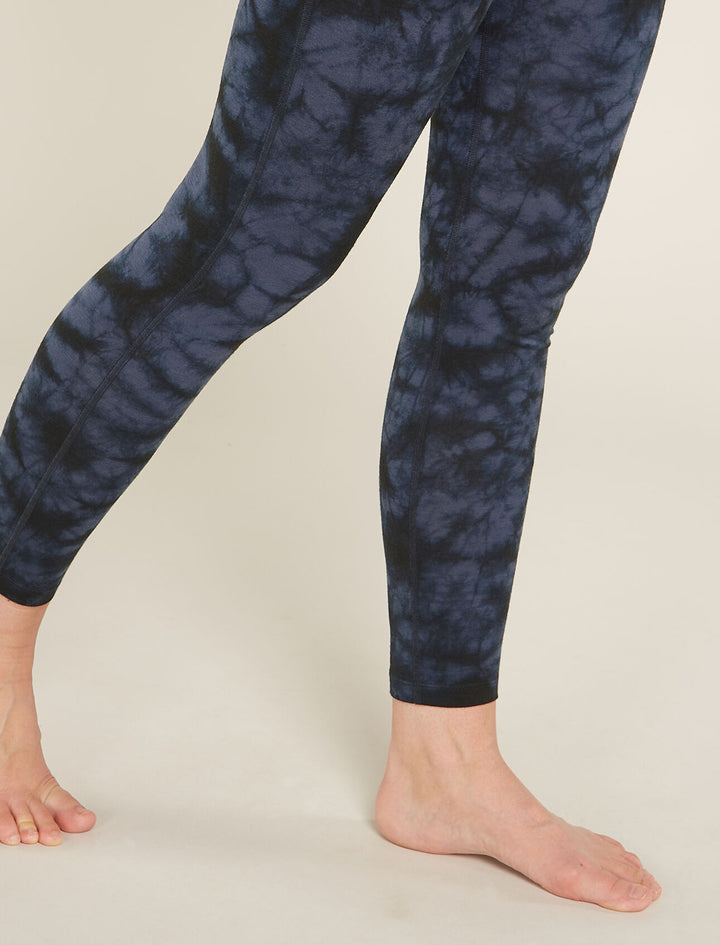 Womens Merino 200 Oasis Thermal Leggings Cloud Dye Graphite Black 0A574T
