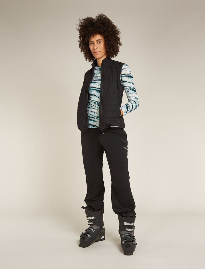 Womens Merino 200 Oasis LS Crewe Thermal Top POW Snow 0A574Y