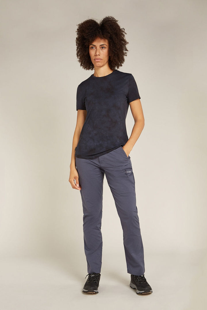 Womens Merino Blend 125 Cool-Lite™ Sphere SS T-Shirt Cloud Dye Graphite 0A5753