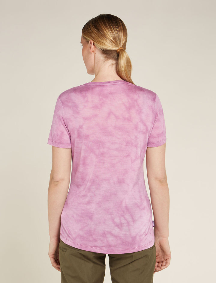 Womens Merino Blend 125 Cool-Lite™ Sphere SS T-Shirt Cloud Dye Deco 0A5753