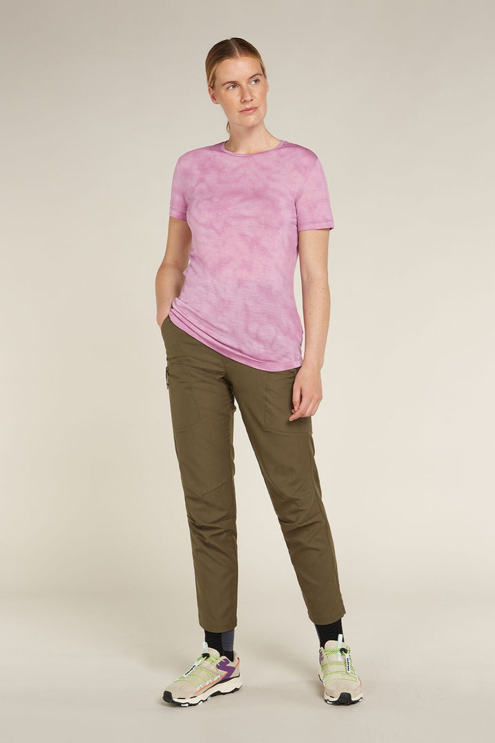 Womens Merino Blend 125 Cool-Lite™ Sphere SS T-Shirt Cloud Dye Deco 0A5753