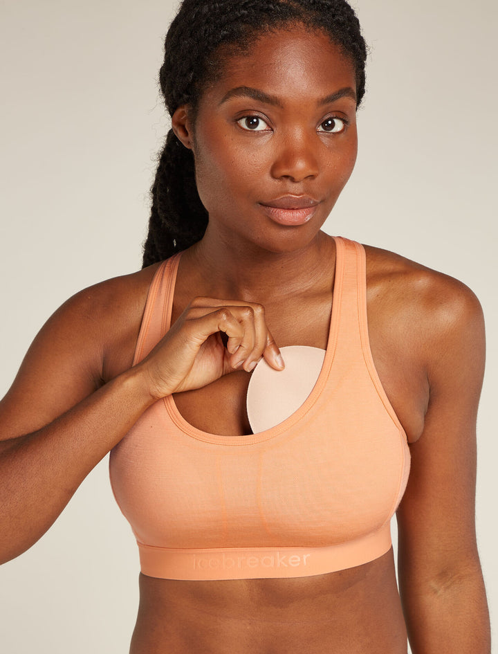 Womens Merino Blend 125 ZoneKnit™ Racerback Bra