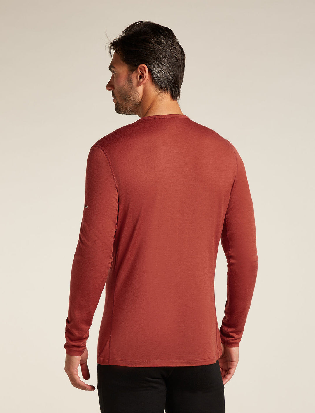 Mens Merino 200 Oasis Long Sleeve Crewe Jasper 0A5761