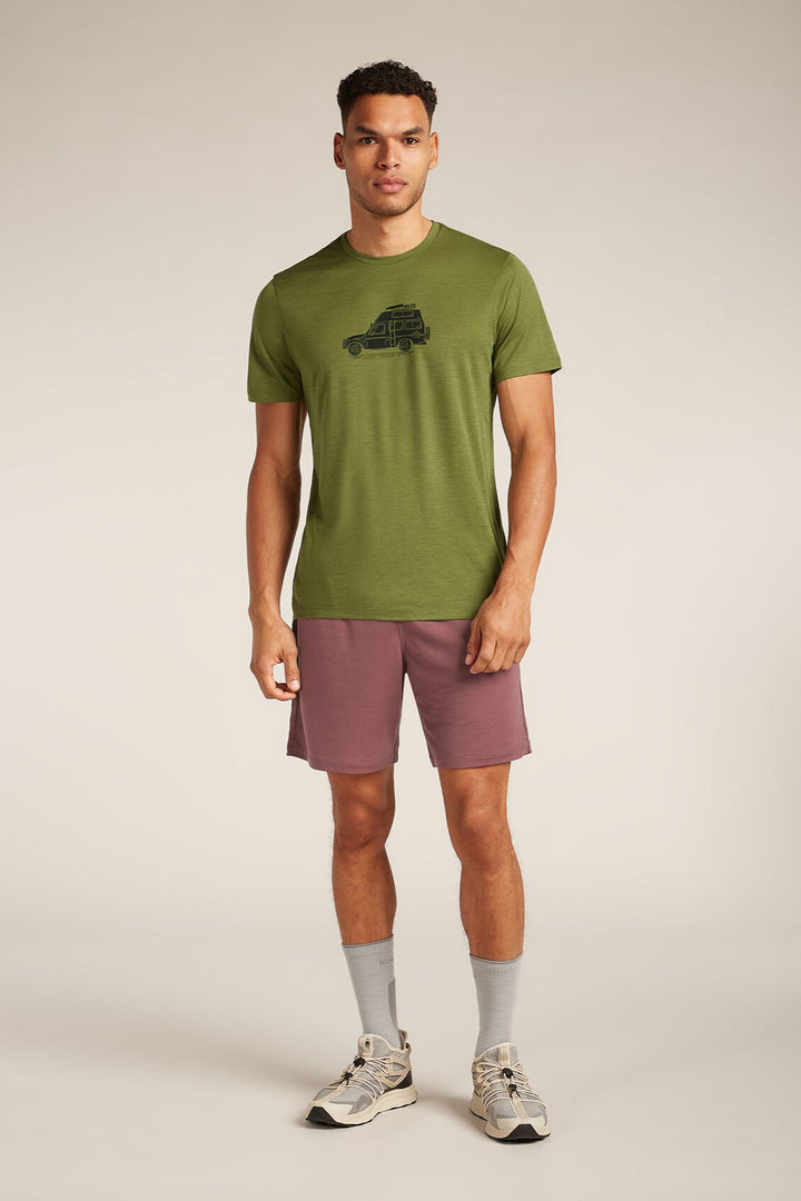 Mens Merino 150 Tech Lite S S T-Shirt Cosy Camper Sphagnum A576E