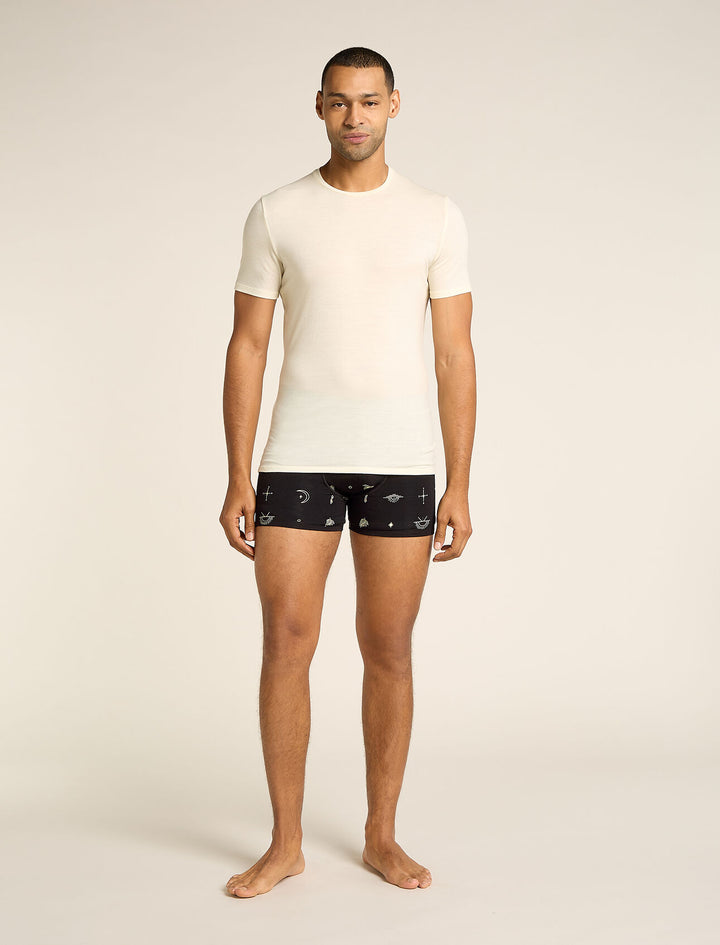 Mens Merino 150 Anatomica Boxers Explore More Black/AOP 0A5773